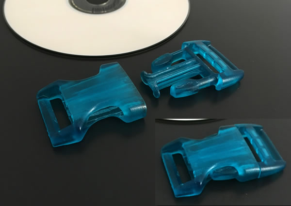 3Dプリンタ造形事例：ベルト用コネクタ