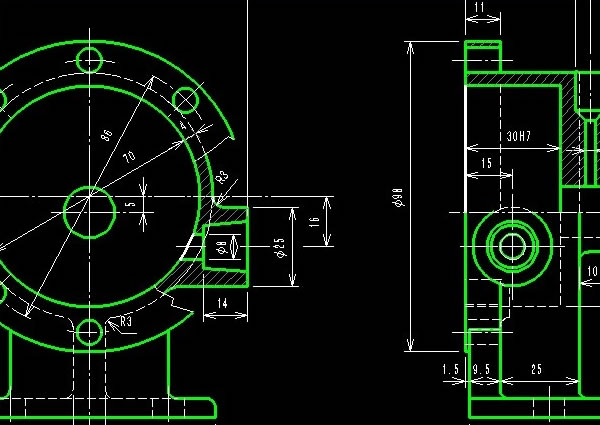 2D製図用CADソフトウェア