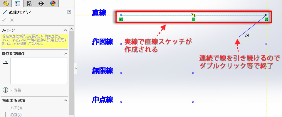 拘束の表示