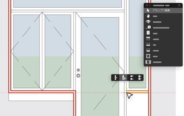新機能：ドア/窓アセンブリ